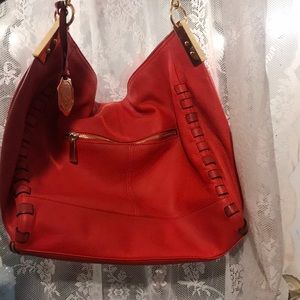 Vince Camuto hot pink purse